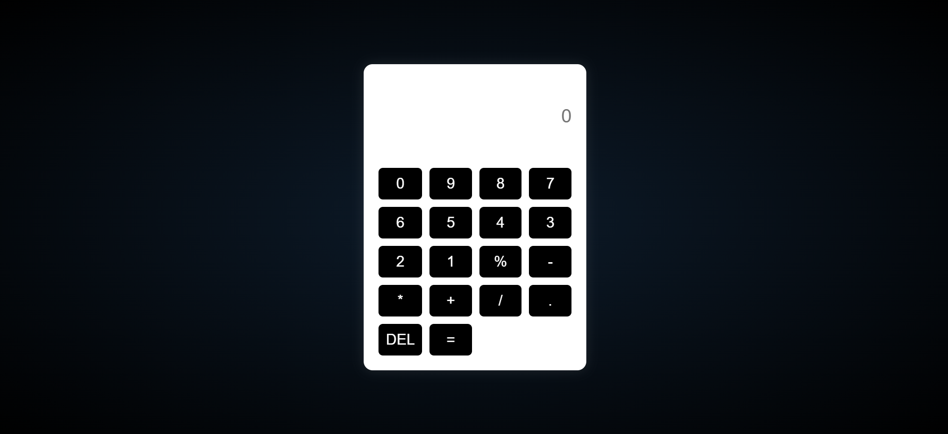 Calculator Screenshot