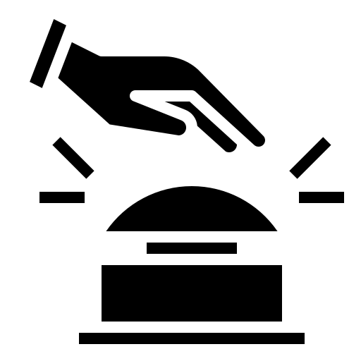 Panic button icon